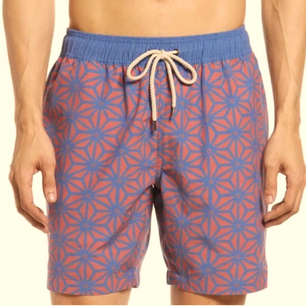 Faherty Beacon Swim Trunks